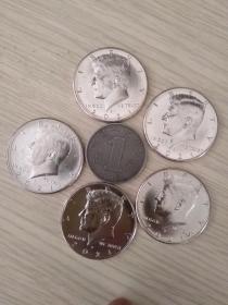 全新50美分硬币 单枚价格