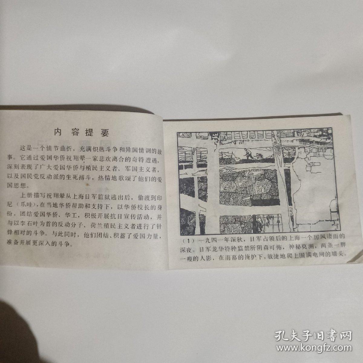 异国飘零记上册连环画