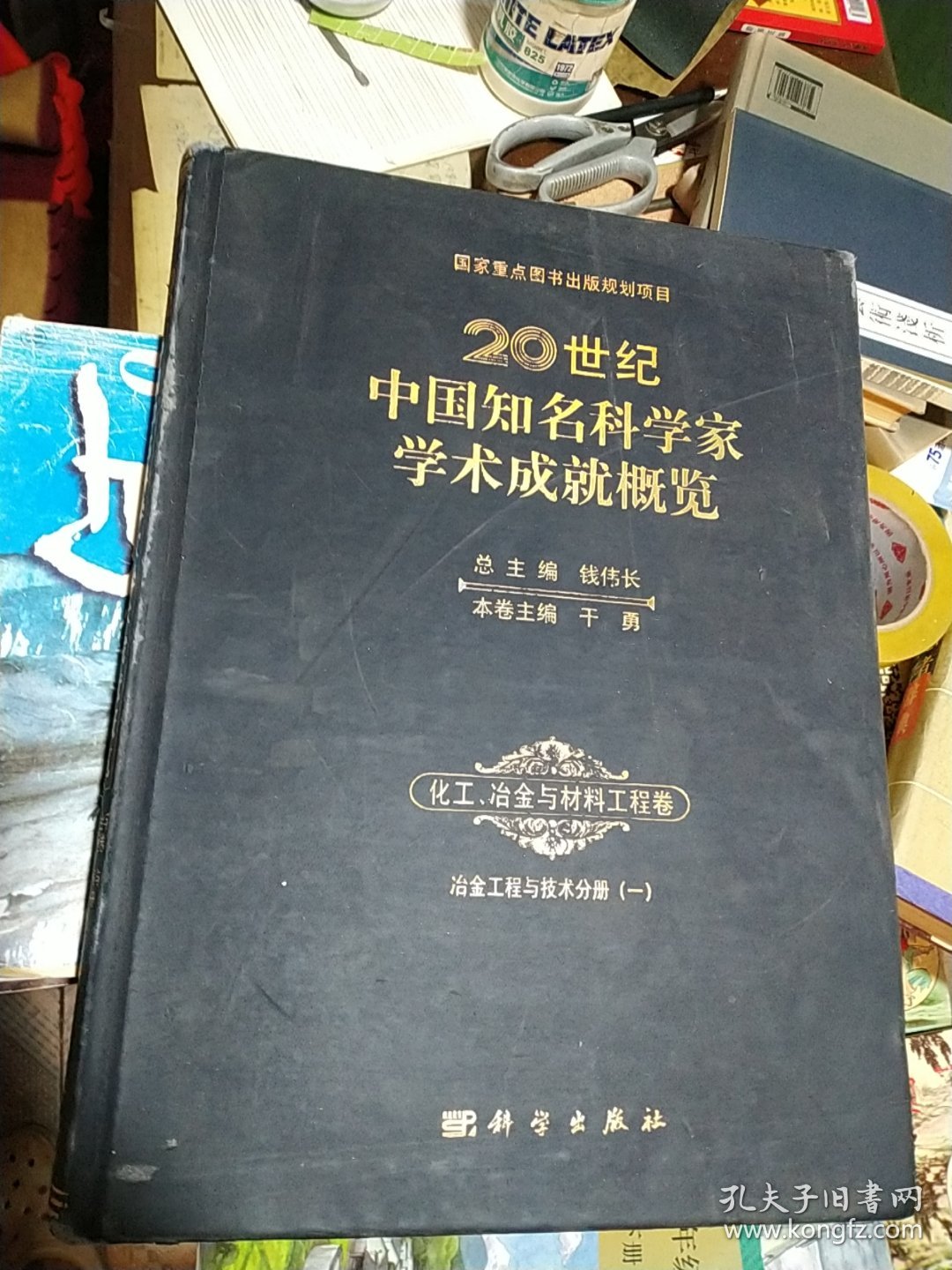 20世纪中国知名科学家学术成就概览，化工冶金与材料工程卷