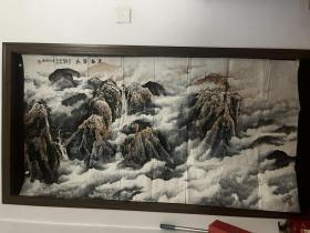 李海军，河北邯郸人，画家，中国美术家协会会员93X178