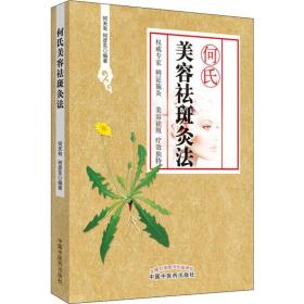 何氏美容祛斑灸法 方剂学、针灸推拿 何天有,何彦东 新华正版