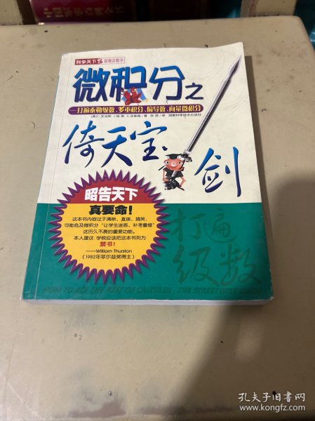 微积分之倚天宝剑：打遍泰勒级数、多重积分、偏导数、向量微积分