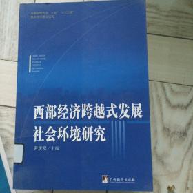 西部经济跨越式发展社会环境研究