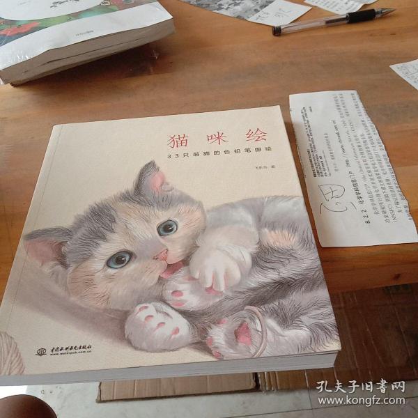 猫咪绘：33只萌猫的色铅笔图绘