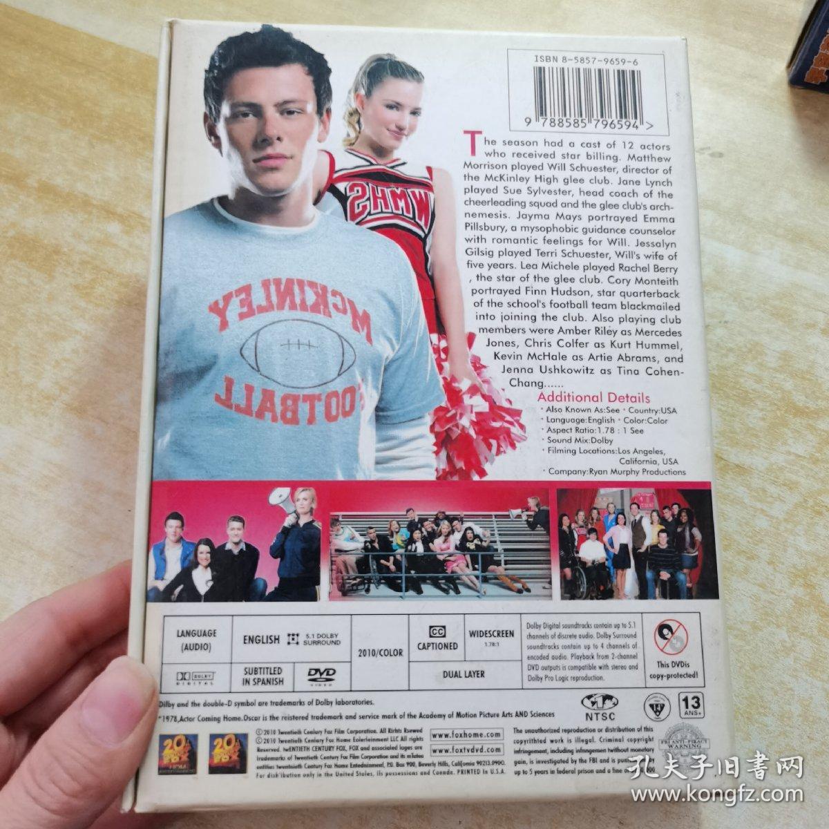 glee THE COMPLETE SEASON 1(dvd 7碟装)