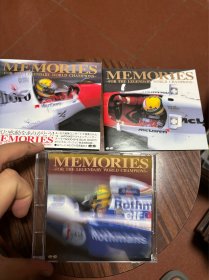 日版CD 纪念车神塞纳 MEMORIES FOR THE LEGENDARY WORLD CHAMPIONS 九新/付绘本/架5