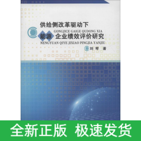 供給側(cè)改革驅(qū)動下能源企業(yè)績效評價研究