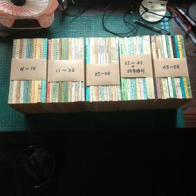 武汉文史资料  创刊号至总第54辑+88增刊1辑 共55辑53册 合售 含 1980－1982 总第一至第十辑 1983 1－4  1984 1－4 19851－4 1986 1－4 1987 1－4 1988 1－4 1989 1－4  1990 1－4 1991 1－4 1992 1－4 1993 1－4 加 1988增刊 武汉人物选录 共55辑 53册