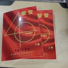 聚变 中国名城常州 庆祝改革开放40周年特刊 上下