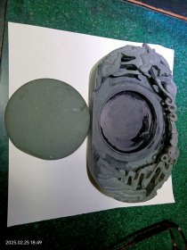青石雕刻砚台