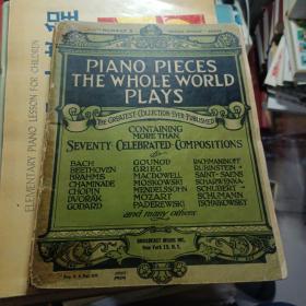 PIANO PIECES THE WHOLE WORLD PLAYS