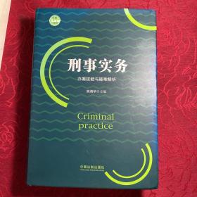 刑事实务办案技能与疑难解析 精装本