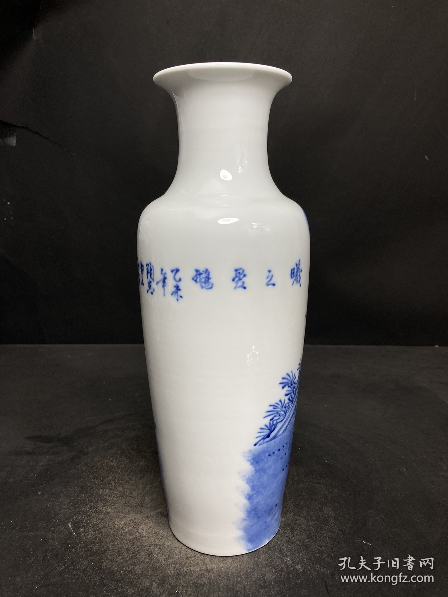 青花花瓶，人物故事，