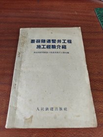 秦岭隧道竖井工程施工经验介绍