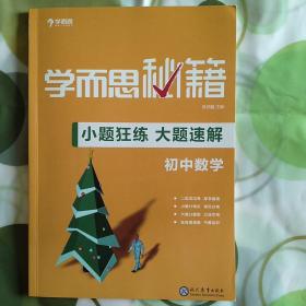 学而思新版 学而思秘籍-小题狂练 大题速解 初中数学 中考 初三/九年级 总复习