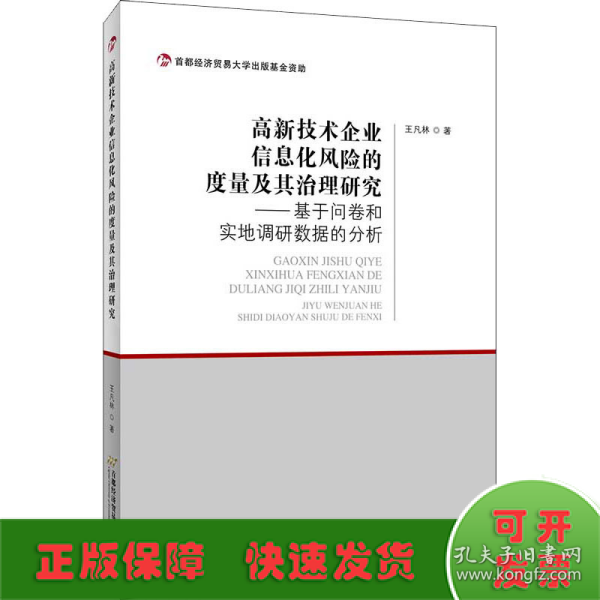 高新技术企业信息化风险的度量及其治理研究