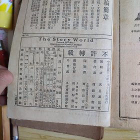 民国期刊 小说世界（第八卷第1-13期）