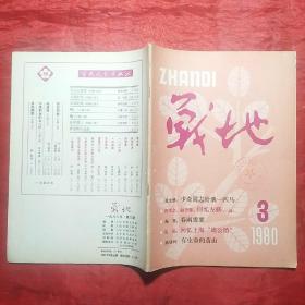 战地增刊（1978.1、2，1979.1―6，创刊号和终刊号）+战地（1980.1―6，创刊号和终刊号），14册全，合售。（1981年改名为大地）