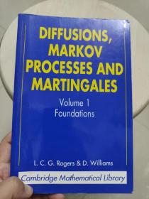 Diffusions, Markov Processes, and Martingales：Volume 1, Foundations