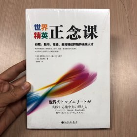世界精英正念课:谷歌、脸书、高盛、麦肯锡这样培养未来人才