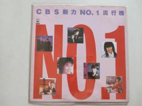 黑胶唱片：CBS新力NO.1流行榜（带歌词页）