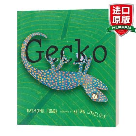 英文原版 Gecko 壁虎 5-9岁儿童动物科普读物 Raymond Huber 精装 英文版 进口英语原版书籍