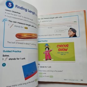 Math in Focus：Singapore Math by Marshall Cavendish 1A精装内页干净