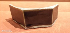 宋代黑青釉瓷片