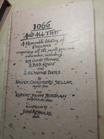 1066 And All That : A Memorable History Of England 小本 尺寸见图 Folio Society