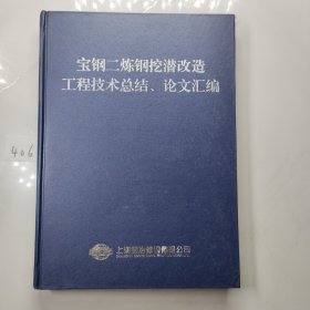 上海宝冶建设有限公司《宝钢二炼钢挖潜改造工程技术总结、论文汇编》