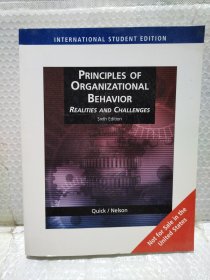 Principles of Organizational Behavior