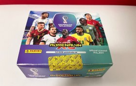 正品 panini 球星卡原盒整盒，2022卡塔尔世界杯足球球星卡