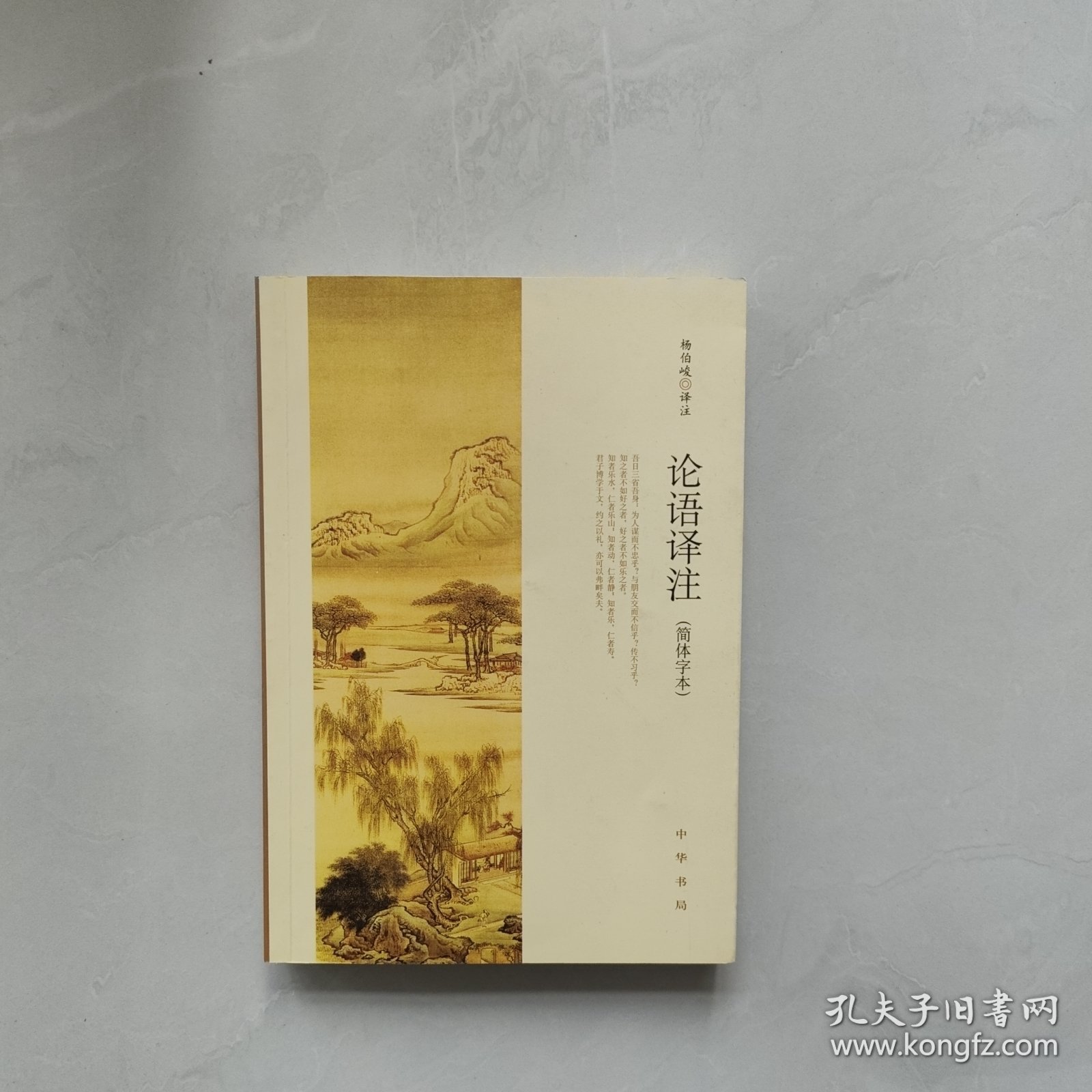 论语译注（简体字本）