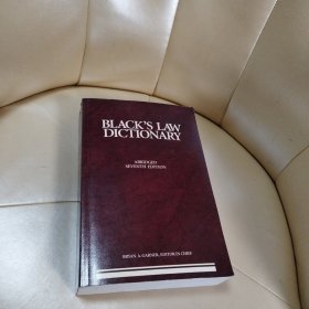 Black's Law Dictionary abridged seventh edition