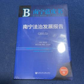 南宁蓝皮书 南宁法治发展报告（2015）