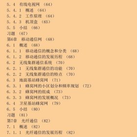 通信工程专业导论
