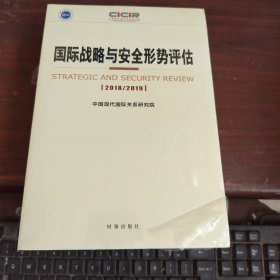 国际战略与安全形势评估2018-2019 塑封有点破