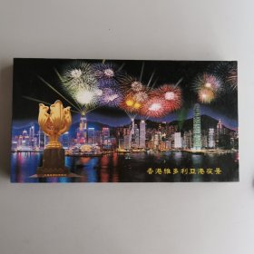 香港维多利亚港夜景（纪念钥匙扣7件）