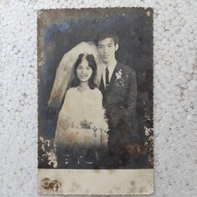 民国时期华侨结婚照