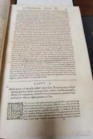 Isaaci Casavboni Animadversionvm。全1大函2册。1598年。大开本