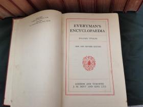 EVERYMAN'S ENCYCLOPAEDIA人人百科全书（12册全 ） 萧乾文洁若夫妇自藏书