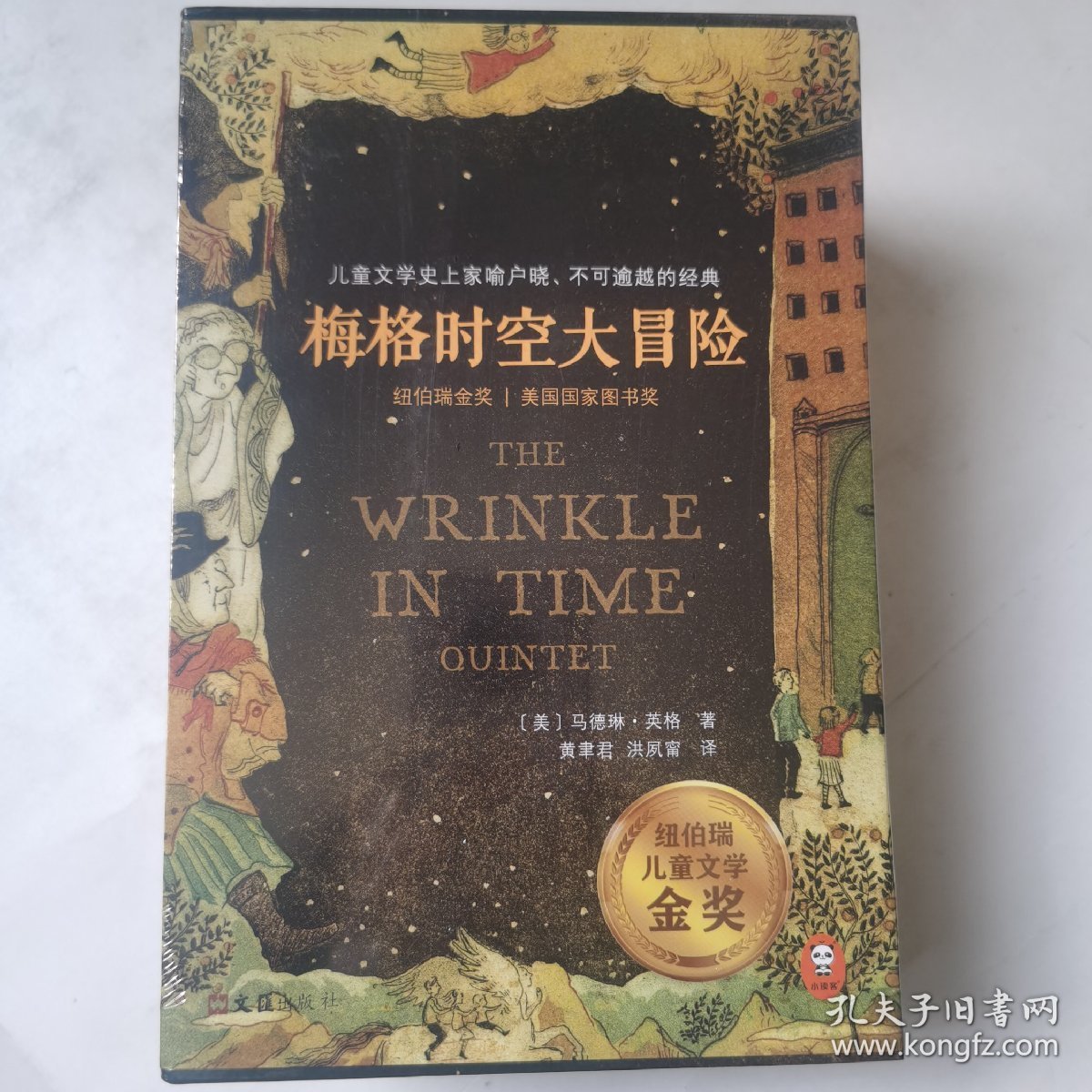 梅格时空大冒险（套装全5册）（含《时间的折皱》[又名《时间的皱折》《时间的皱纹》]、《银河的裂缝》等）