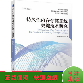 持久性内存存储系统关键技术研究