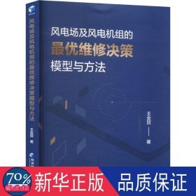 风电场及风电机组的优维修决策模型与方法 经济理论、法规 王金贺