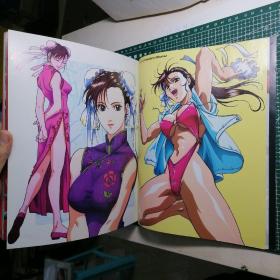 日版珍贵 ロマンアルバム 映画「ストリートファイターⅡ」華麗なる春麗の世界 MAGNIFICENT WORLD OF Chun-Li 浪漫专辑 映画「Street Fighter Ⅱ」华丽的春丽世界 Magnificent(壮丽的) World of Chun-Li 街头霸王 之春丽 资料设定集 画集