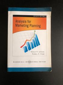 Analysis for Marketing Planning 7th edition Edition