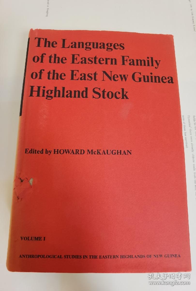 The Language of the Eastern family of the East New Guinea Highland Stock