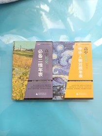 文综提分拓展系列：高中历史中外人物对照年表+高中历史必备二维年表 [2本合售]