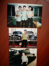 90年代末军人合影照片三张