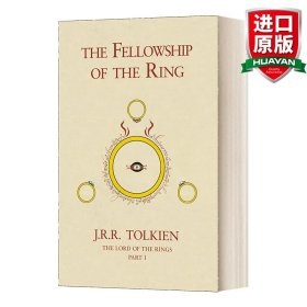 英文原版 The Fellowship of the Ring 指环王1：魔戒现身 经典版精装 英文版 进口英语原版书籍